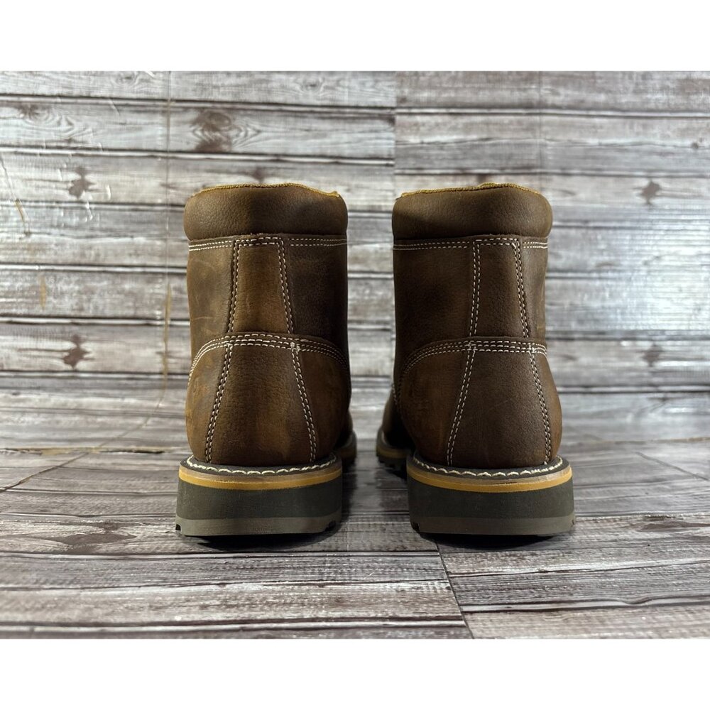 Carhartt 6" Waterproof Work Boots size 11 color Brown Style CMW6197 - Picture 4 of 12